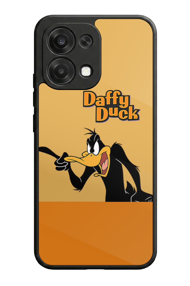 Oppo A6 Pro Uyumlu Daffy duck Tasarımlı Glossy Premium Kılıf