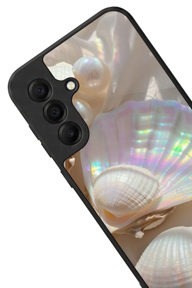 Samsung Galaxy A17 Uyumlu  İnci Tasarımlı Glossy Premium Kılıf