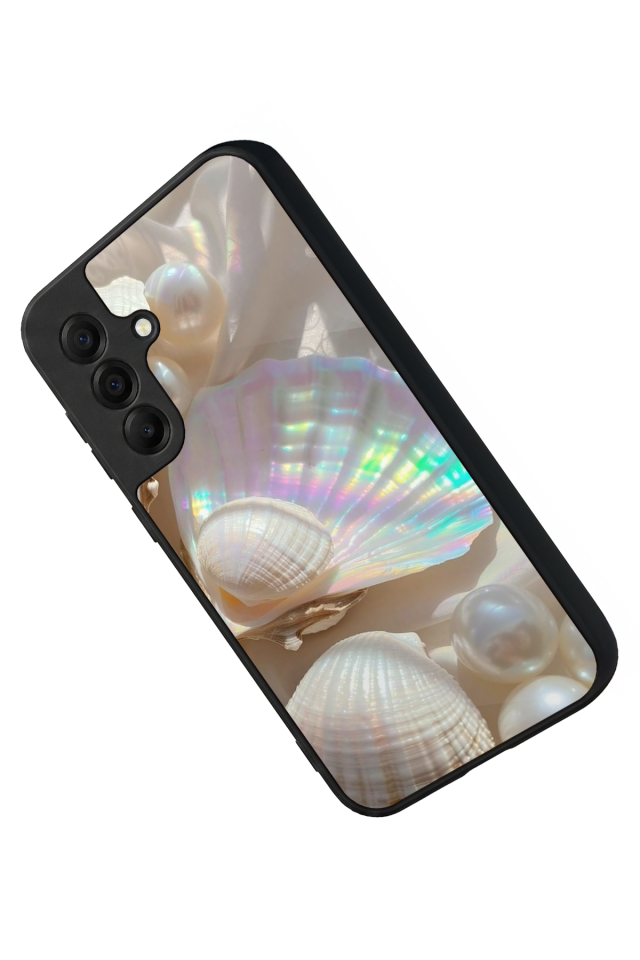 Samsung Galaxy A17 Uyumlu  İnci Tasarımlı Glossy Premium Kılıf