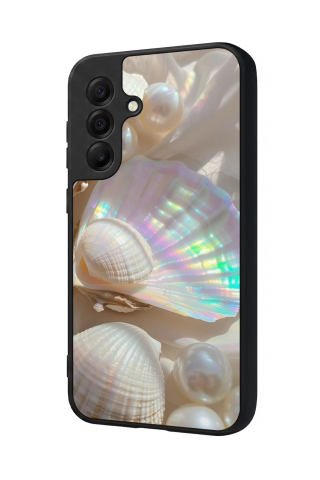 Samsung Galaxy A17 Uyumlu  İnci Tasarımlı Glossy Premium Kılıf