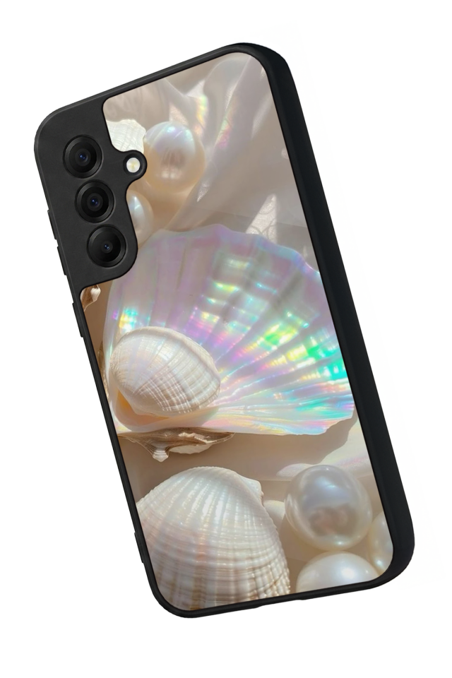 Samsung Galaxy A17 Uyumlu  İnci Tasarımlı Glossy Premium Kılıf