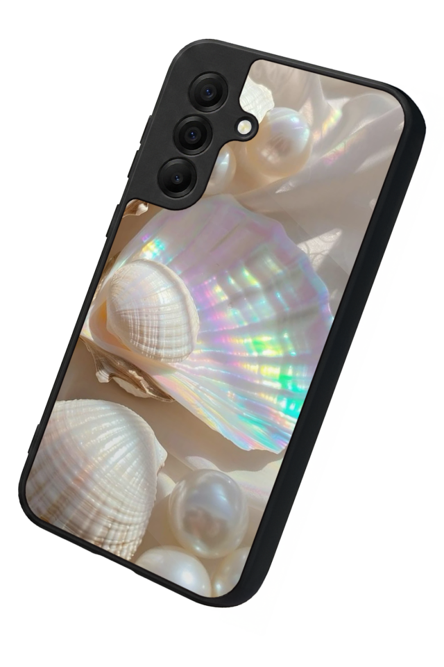 Samsung Galaxy A17 Uyumlu  İnci Tasarımlı Glossy Premium Kılıf