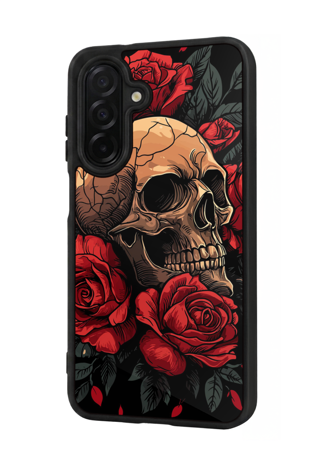 Samsung Galaxy A56 Uyumlu KuruKafa Tasarımlı Glossy Premium Kılıf