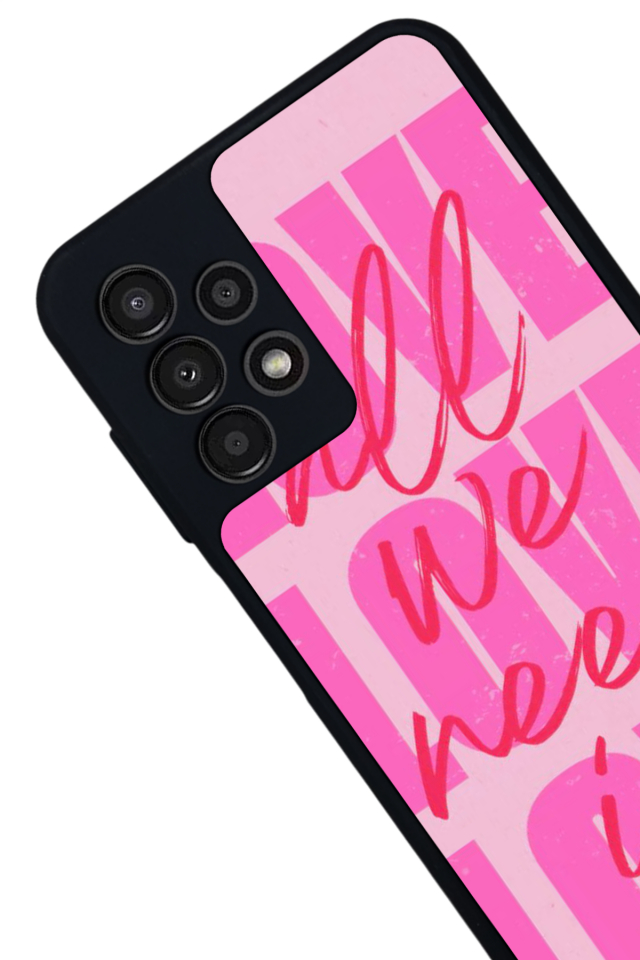 Samsung Galaxy A23 Uyumlu Love Tasarımlı Glossy Premium Kılıf