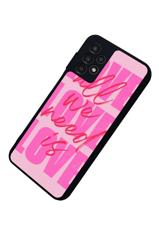 Samsung Galaxy A23 Uyumlu Love Tasarımlı Glossy Premium Kılıf