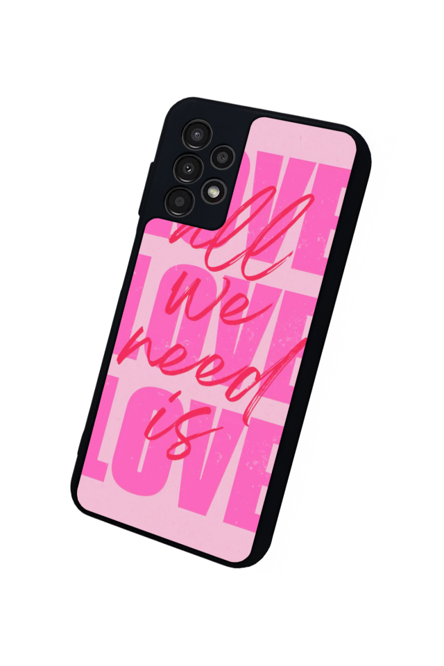 Samsung Galaxy A23 Uyumlu Love Tasarımlı Glossy Premium Kılıf