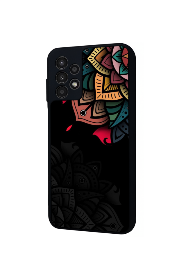 Samsung Galaxy A23 Uyumlu Mandala Tasarımlı Glossy Premium Kılıf