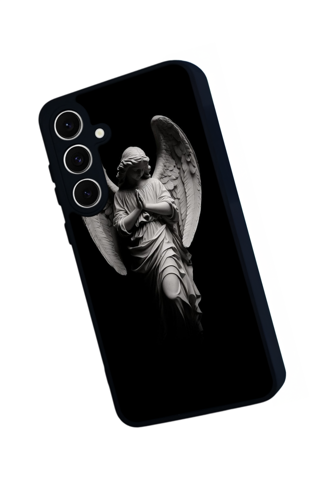 Samsung Galaxy A16 Uyumlu Melek Tasarımlı Glossy Premium Kılıf