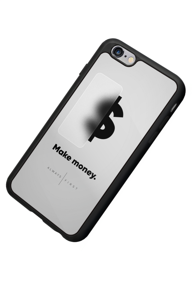 iPhone 6 Plus Uyumlu Money Para Tasarımlı Glossy Premium Kılıf