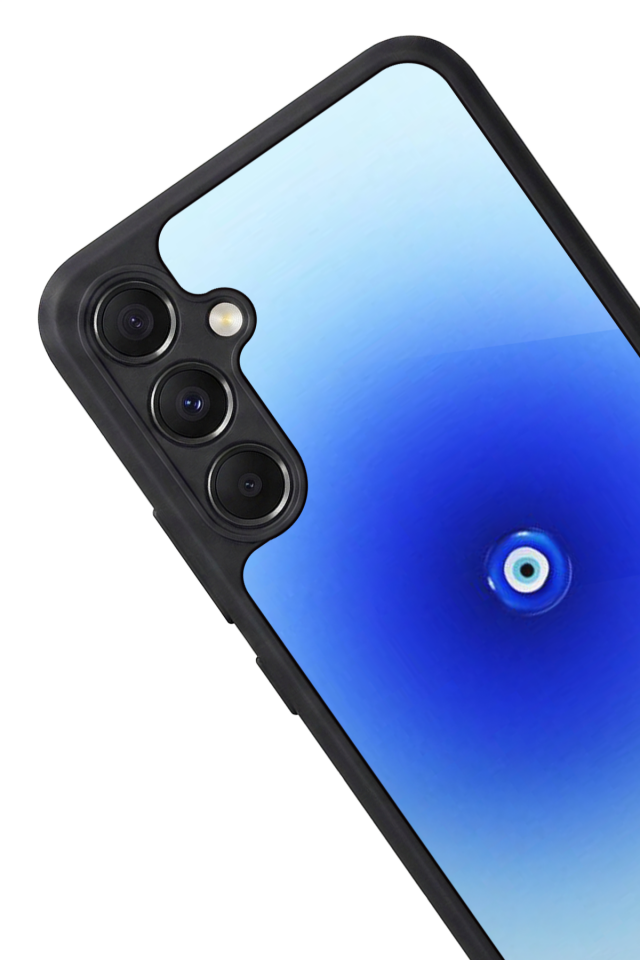 Samsung Galaxy A34 Uyumlu Nazar Tasarımlı Glossy Premium Kılıf