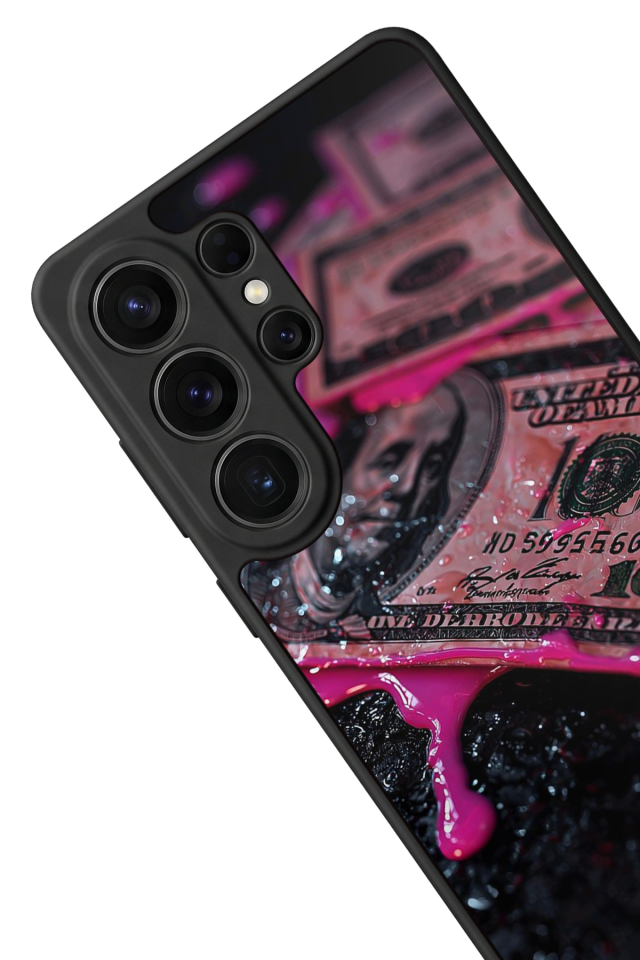 Samsung Galaxy S26 Ultra Uyumlu Para Tasarımlı Glossy Premium Kılıf