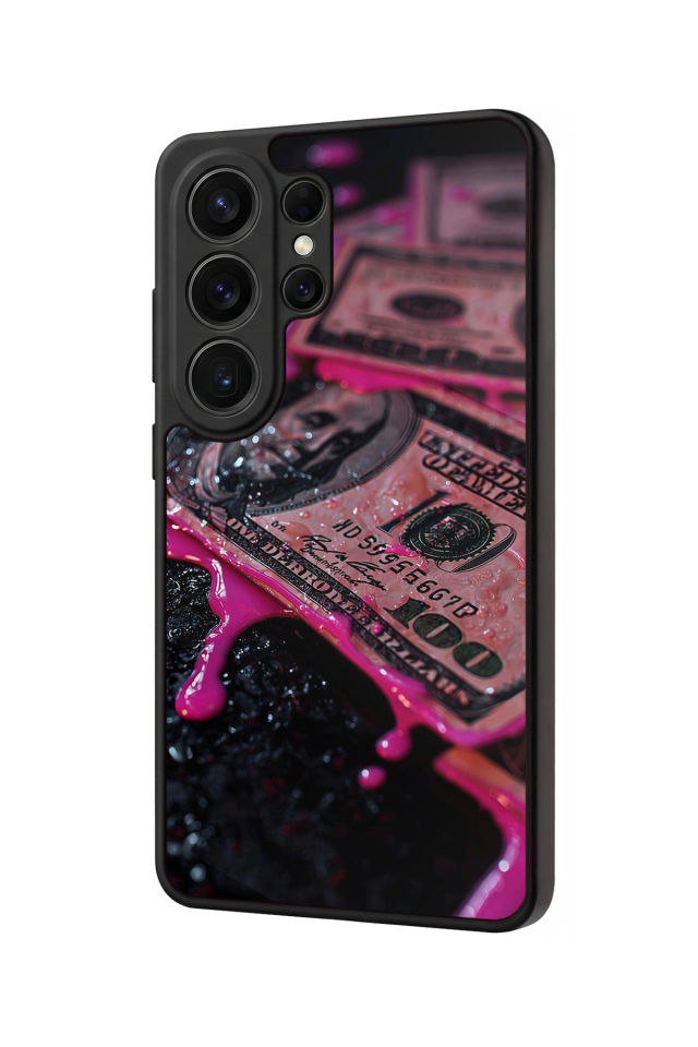 Samsung Galaxy S26 Ultra Uyumlu Para Tasarımlı Glossy Premium Kılıf