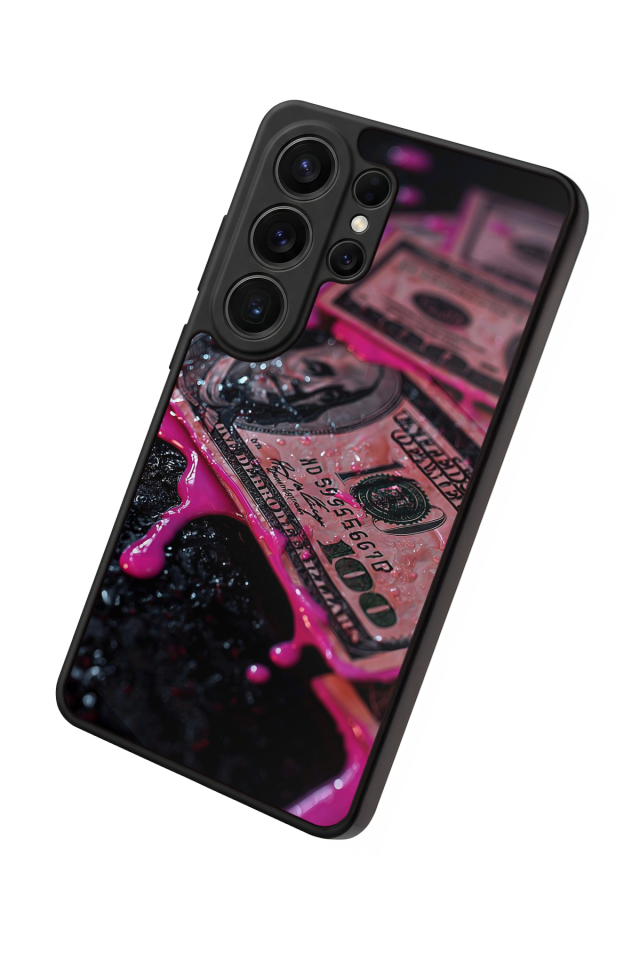 Samsung Galaxy S26 Ultra Uyumlu Para Tasarımlı Glossy Premium Kılıf