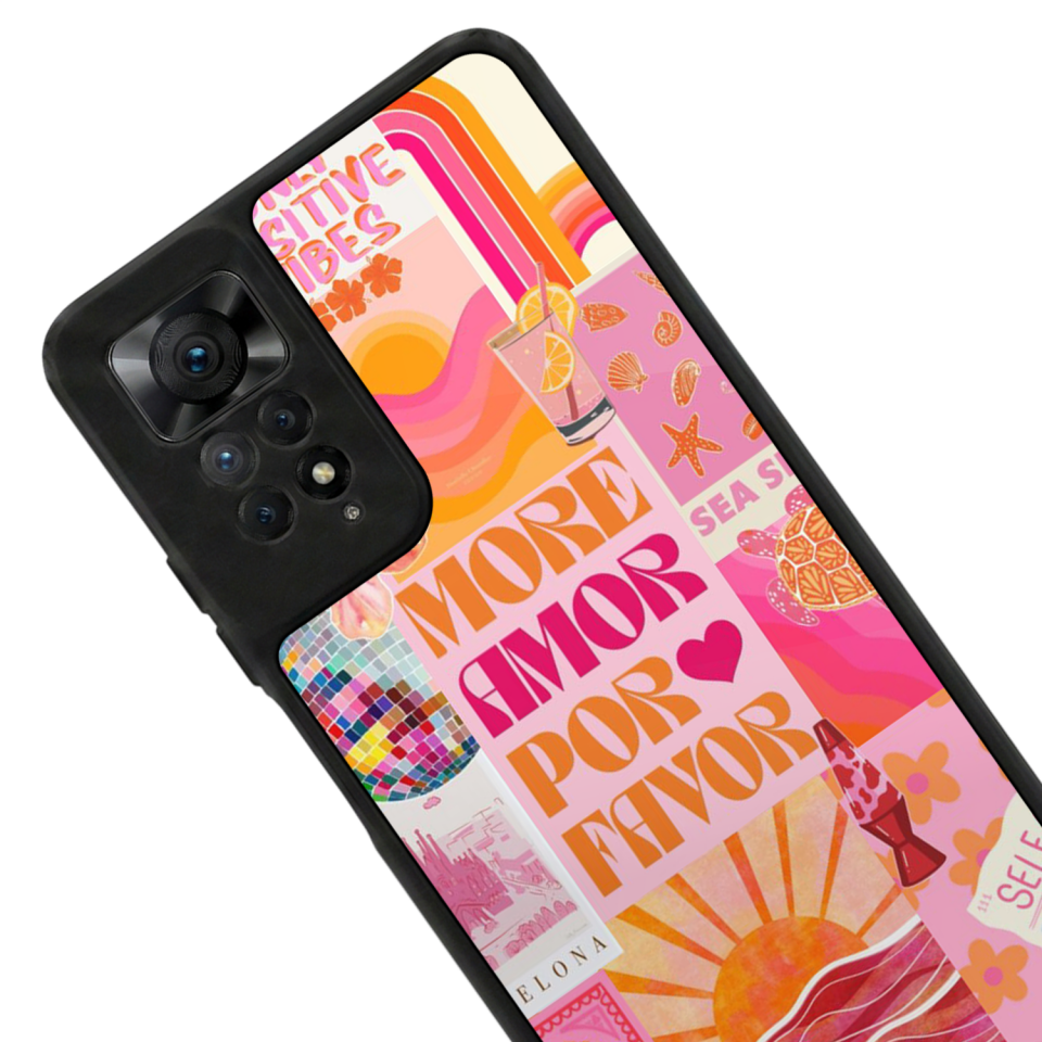 Xiaomi Redmi Note 11 Pro Uyumlu Poster Tasarımlı Glossy Premium Kılıf