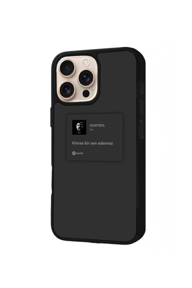 iPhone 14 Pro Uyumlu Sarki Sozleri Tasarımlı Glossy Premium Kılıf
