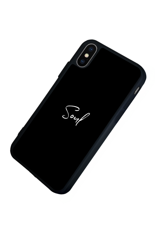iPhone XS Max Uyumlu SOUL Tasarımlı Glossy Premium Kılıf