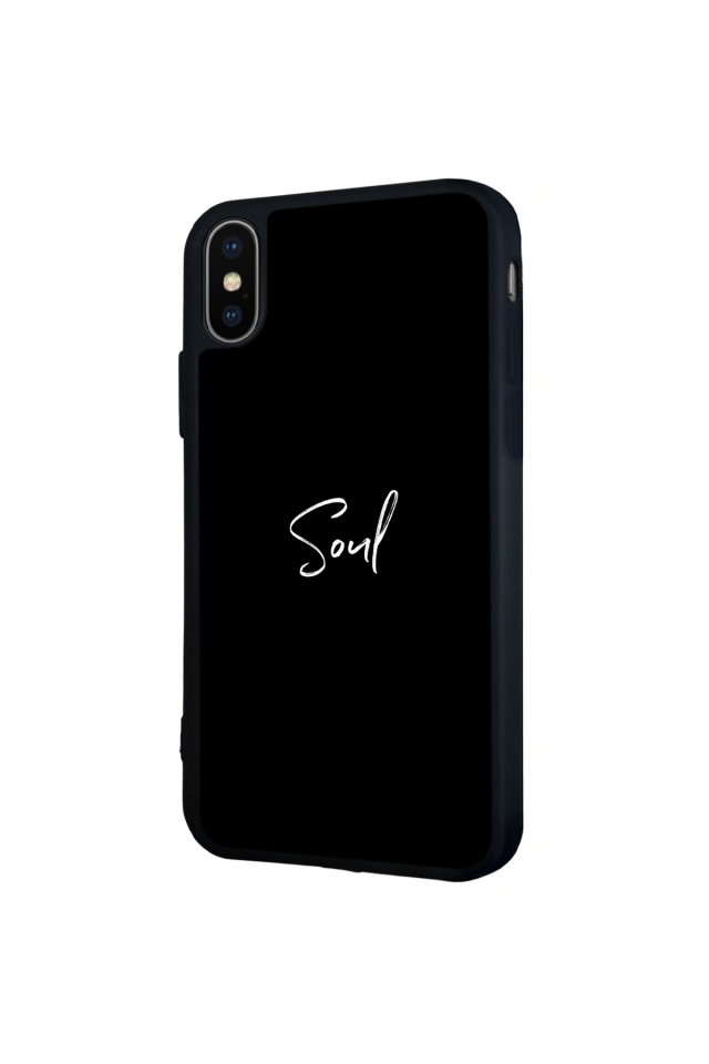 iPhone XS Max Uyumlu SOUL Tasarımlı Glossy Premium Kılıf