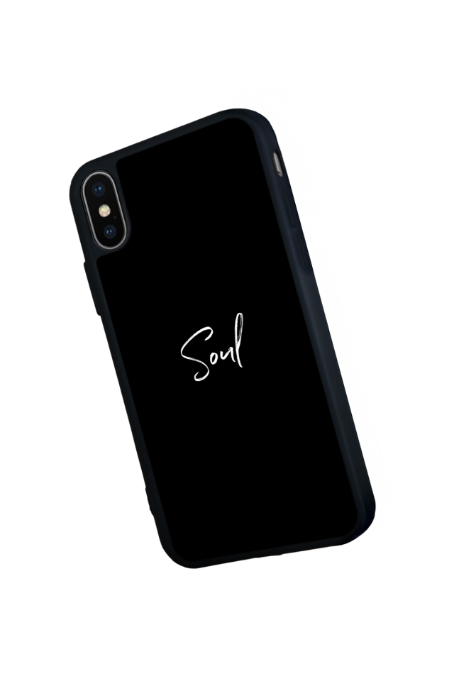 iPhone XS Max Uyumlu SOUL Tasarımlı Glossy Premium Kılıf