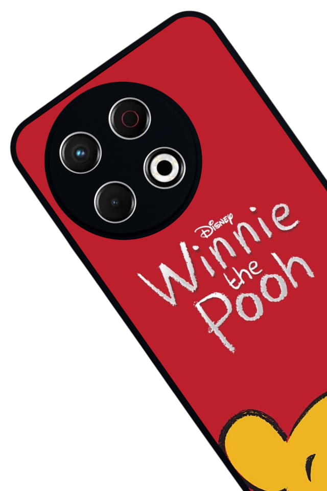 Tecno Spark 30 Pro Uyumlu Winnie Tasarımlı Glossy Premium Kılıf