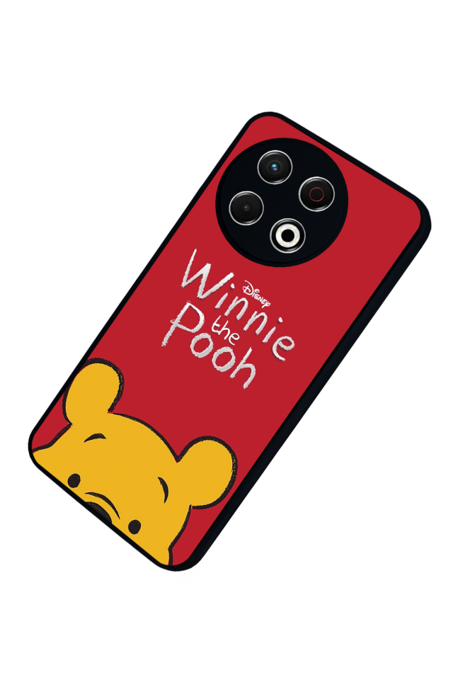 Tecno Spark 30 Pro Uyumlu Winnie Tasarımlı Glossy Premium Kılıf