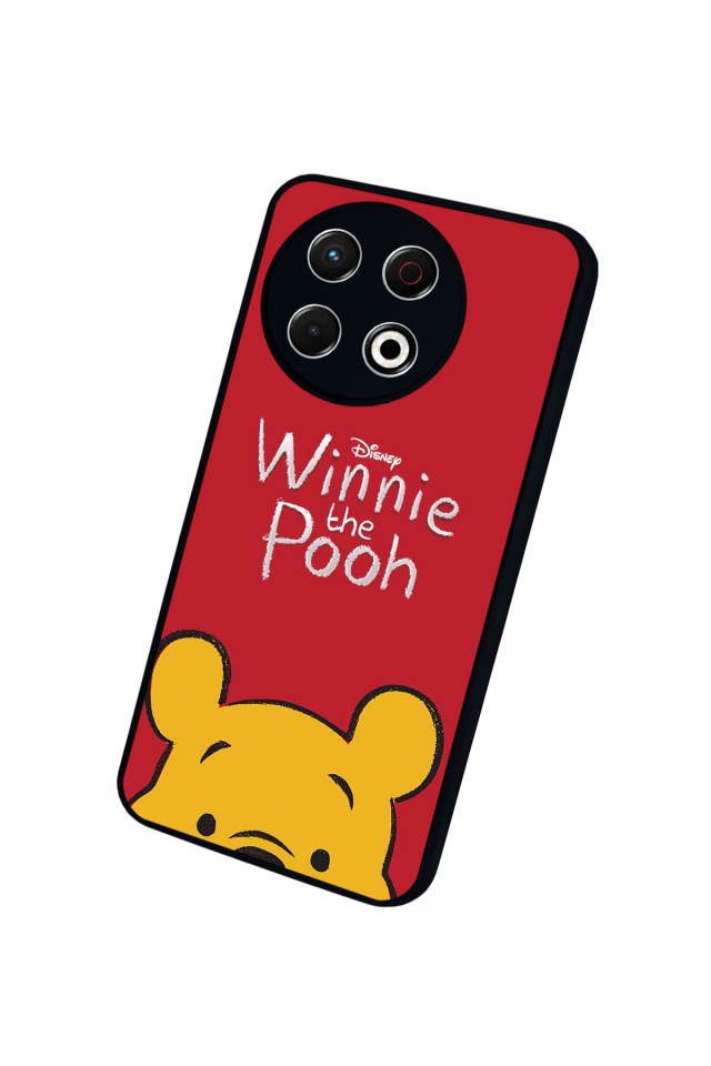 Tecno Spark 30 Pro Uyumlu Winnie Tasarımlı Glossy Premium Kılıf