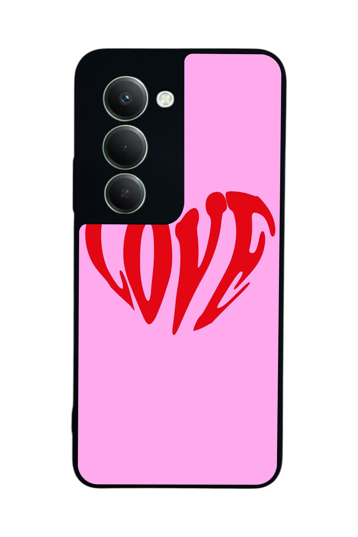 Xiaomi Redmi 15 5G Uyumlu Kalp Love Tasarımlı Glossy Premium Kılıf