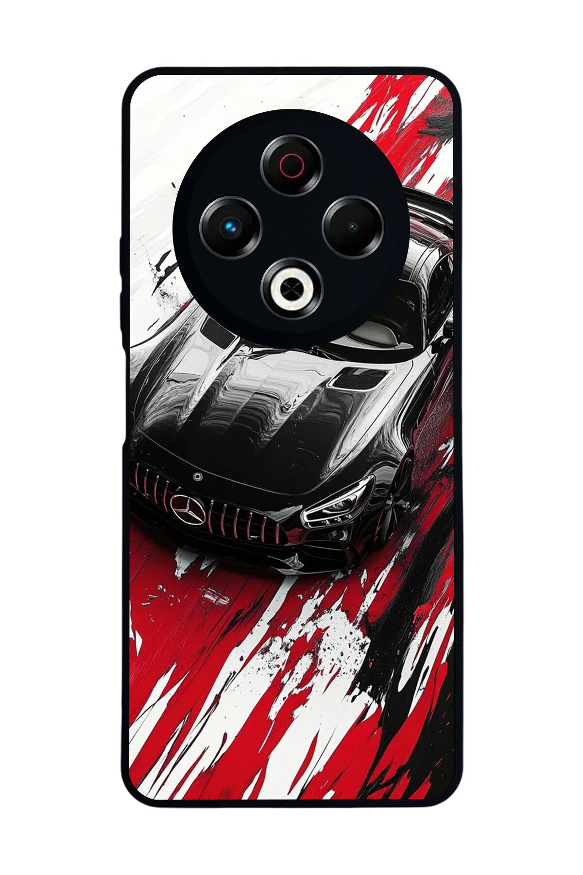 Tecno Spark 30 Uyumlu Mercedes Tasarımlı Glossy Premium Kılıf