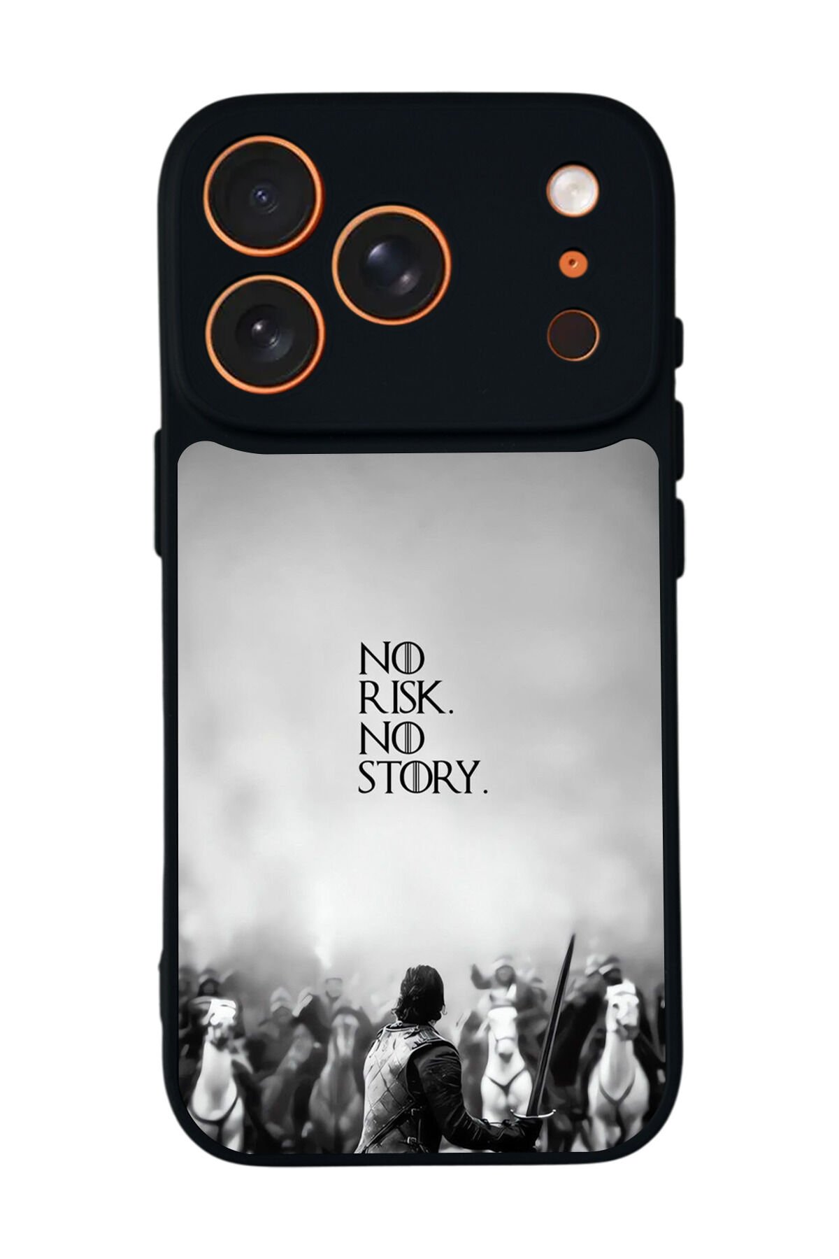iPhone 17 Pro Uyumlu GameOfThrones Tasarımlı Glossy Premium Kılıf
