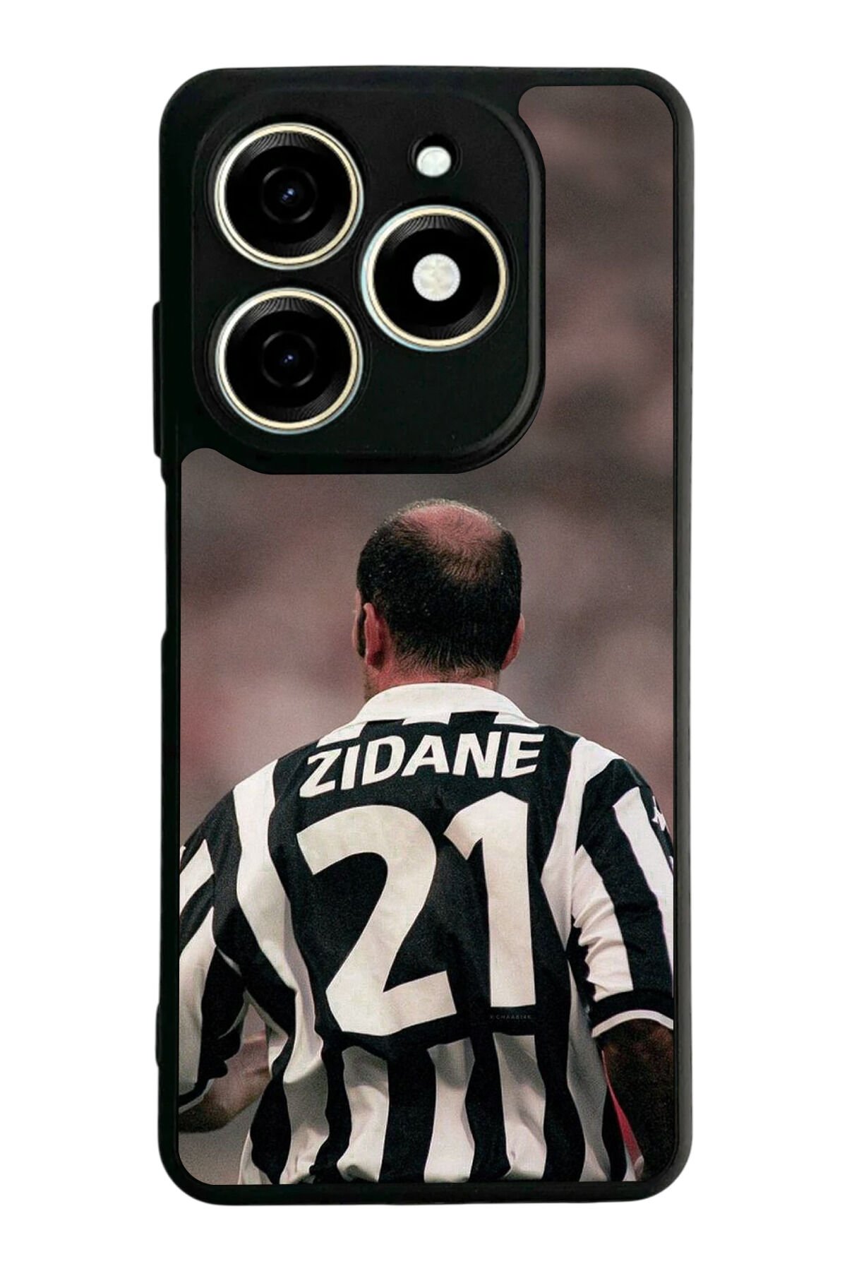 Infınıx Smart 8 Pro Uyumlu Zidane Tasarımlı Glossy Premium Kılıf