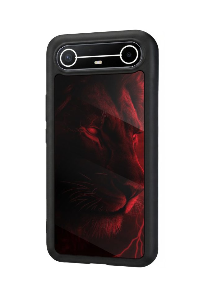Tecno Spark Slim 5G Uyumlu Aslan Tasarımlı Glossy Premium Kılıf