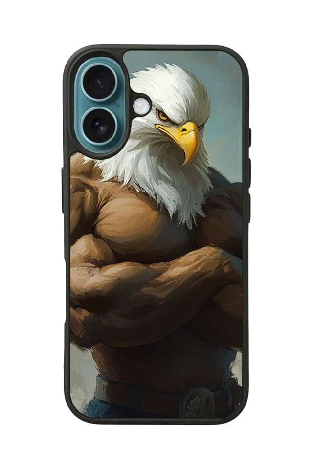 iPhone 16 Uyumlu Besiktas Tasarımlı Glossy Premium Kılıf