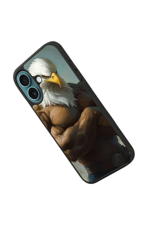 iPhone 16 Uyumlu Besiktas Tasarımlı Glossy Premium Kılıf