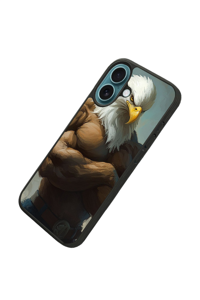 iPhone 16 Uyumlu Besiktas Tasarımlı Glossy Premium Kılıf