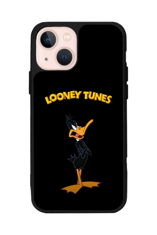 iPhone 13 Mini Uyumlu Daffy duck Tasarımlı Glossy Premium Kılıf