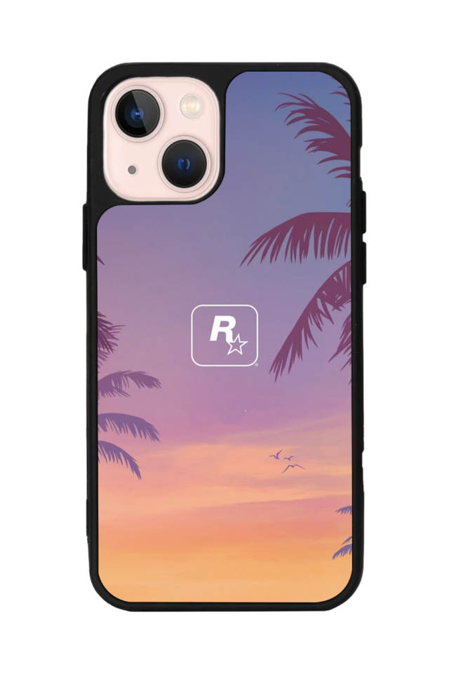 iPhone 14 Plus Uyumlu GTA Tasarımlı Glossy Premium Kılıf