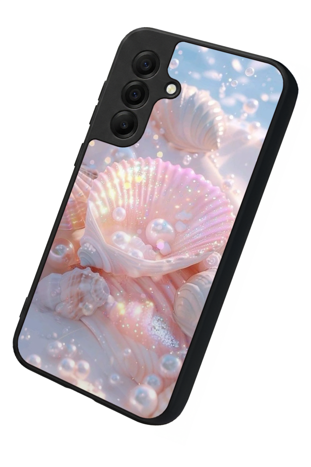 Samsung Galaxy A17 Uyumlu  İnci Tasarımlı Glossy Premium Kılıf