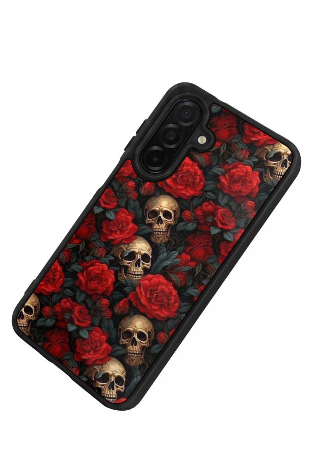 Samsung Galaxy A56 Uyumlu KuruKafa Tasarımlı Glossy Premium Kılıf