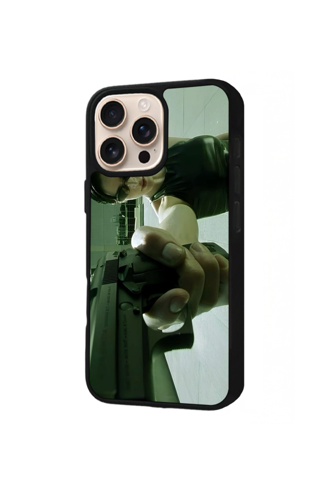 iPhone 16 Pro Max Uyumlu MatriiPhone 16 Pro Max Tasarımlı Glossy Premium Kılıf