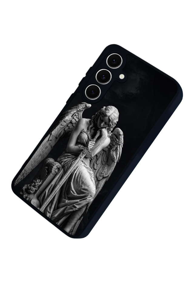 Samsung Galaxy A16 Uyumlu Melek Tasarımlı Glossy Premium Kılıf