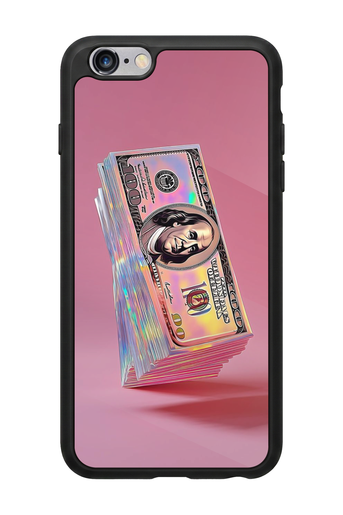 iPhone 6 Plus Uyumlu Money Para Tasarımlı Glossy Premium Kılıf