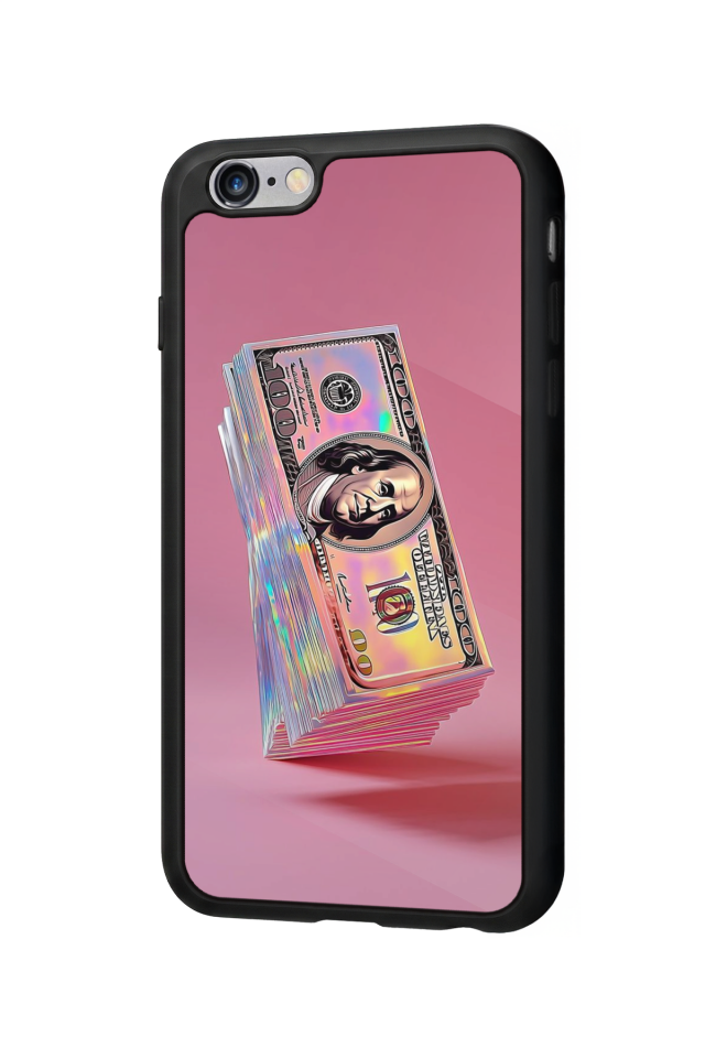 iPhone 6 Plus Uyumlu Money Para Tasarımlı Glossy Premium Kılıf