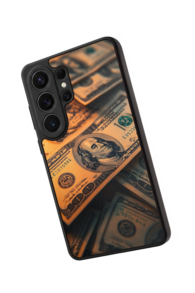 Samsung Galaxy S26 Ultra Uyumlu Para Tasarımlı Glossy Premium Kılıf