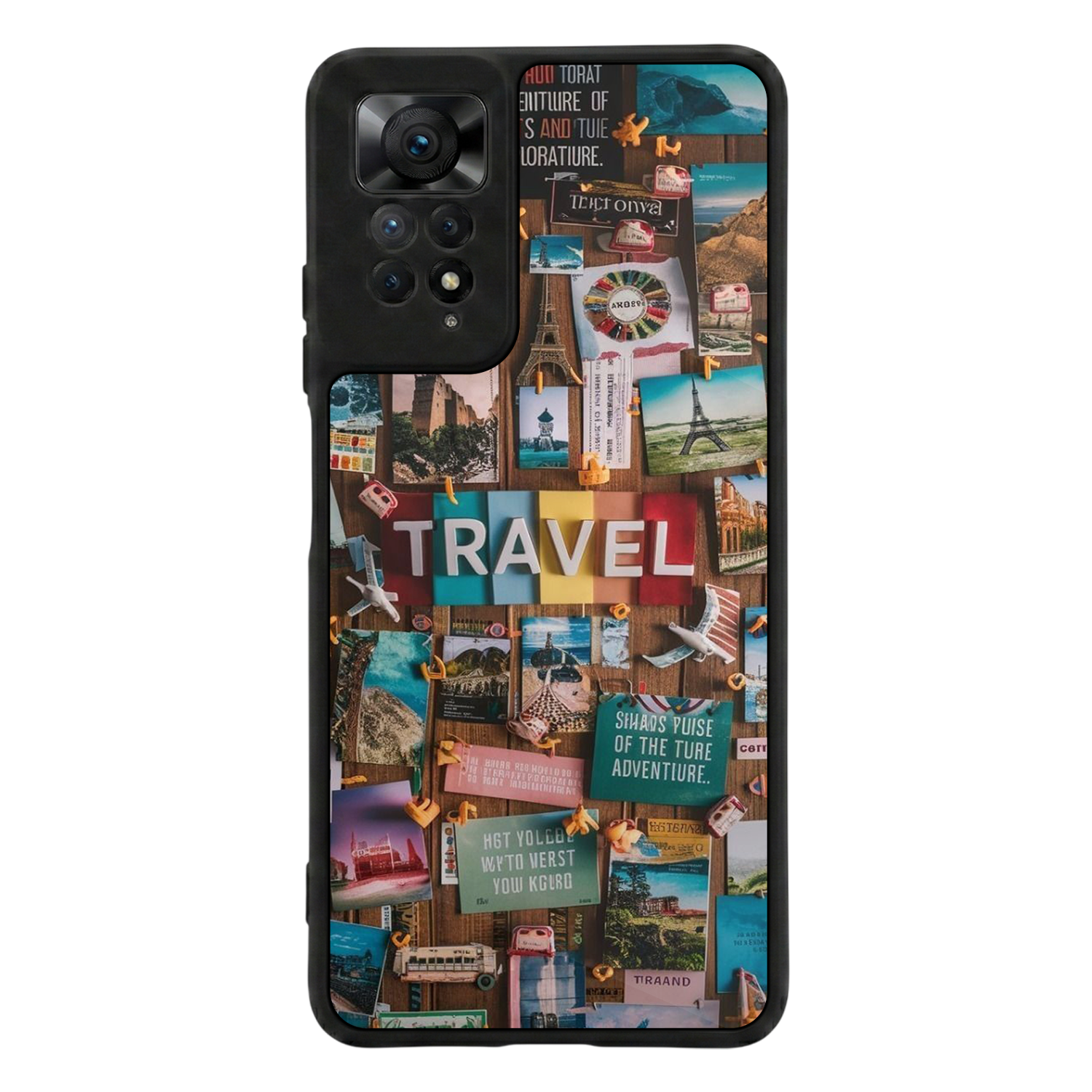 Xiaomi Redmi Note 11 Pro Uyumlu Poster Tasarımlı Glossy Premium Kılıf