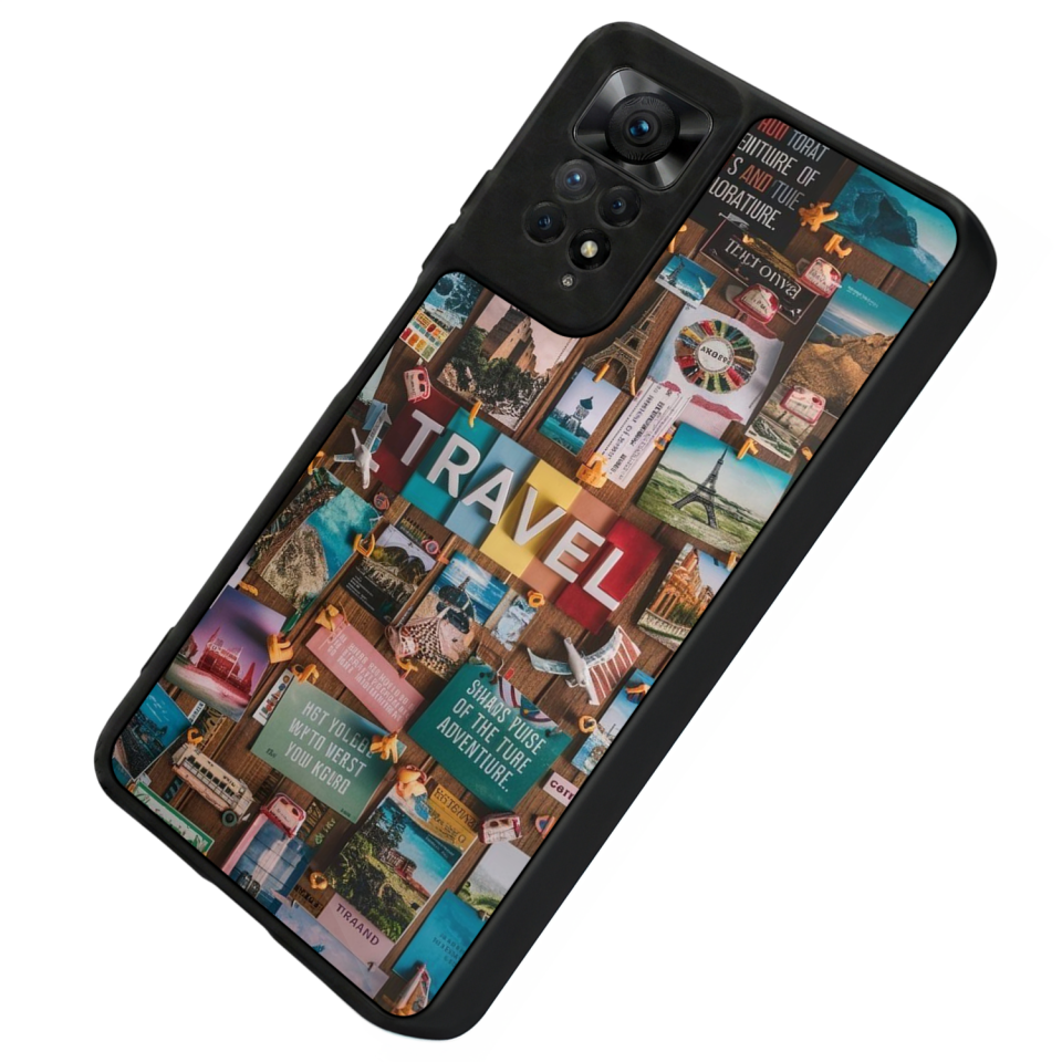 Xiaomi Redmi Note 11 Pro Uyumlu Poster Tasarımlı Glossy Premium Kılıf