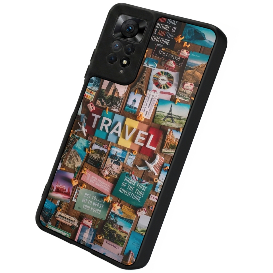 Xiaomi Redmi Note 11 Pro Uyumlu Poster Tasarımlı Glossy Premium Kılıf