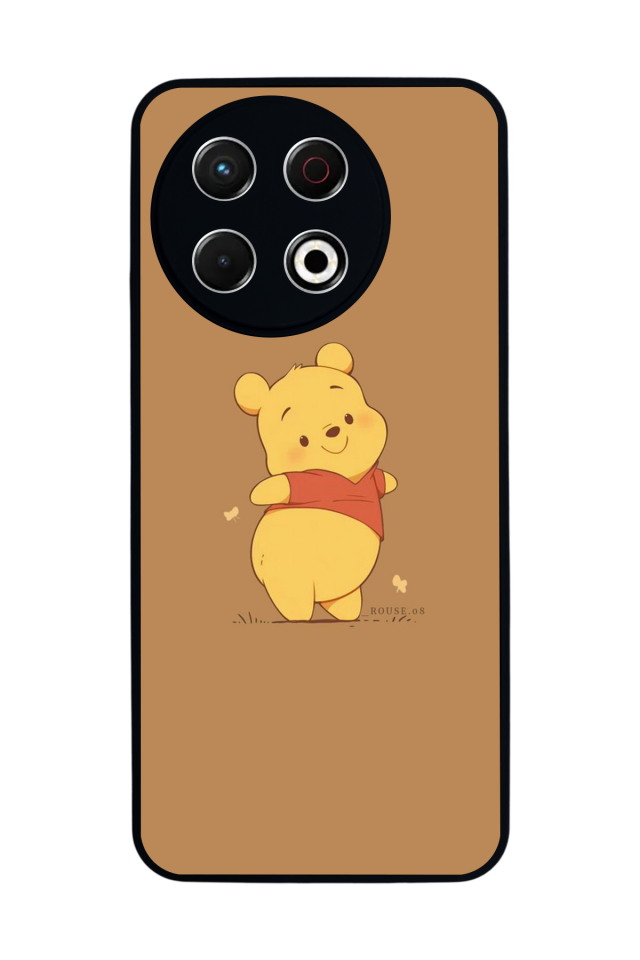 Tecno Spark 30 Pro Uyumlu Winnie Tasarımlı Glossy Premium Kılıf