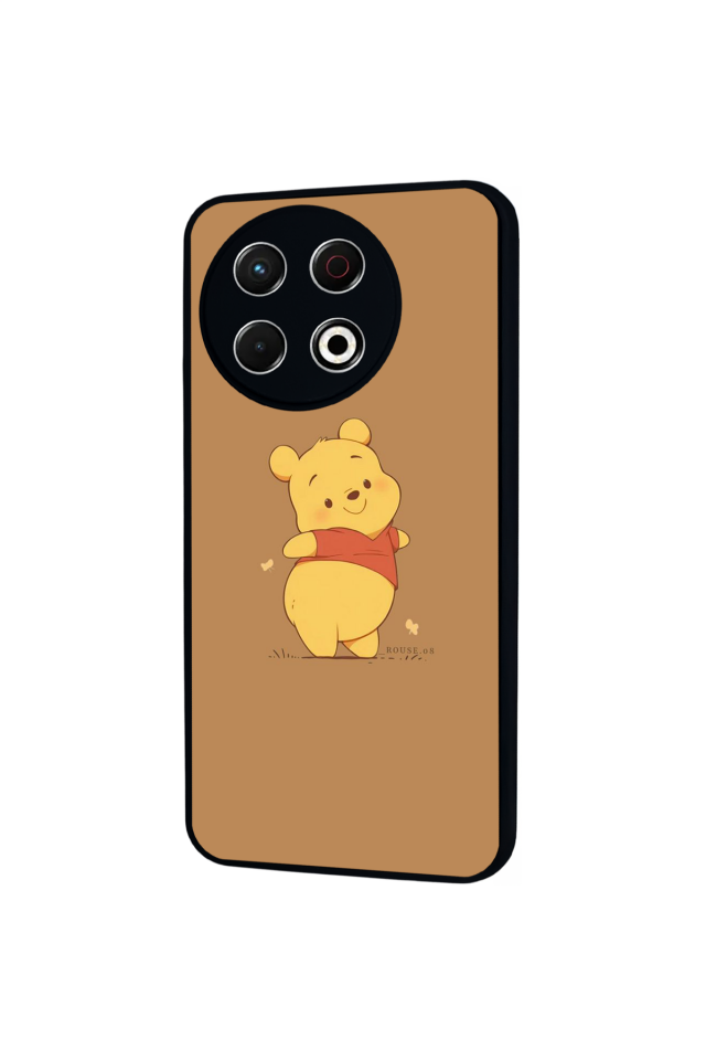 Tecno Spark 30 Pro Uyumlu Winnie Tasarımlı Glossy Premium Kılıf