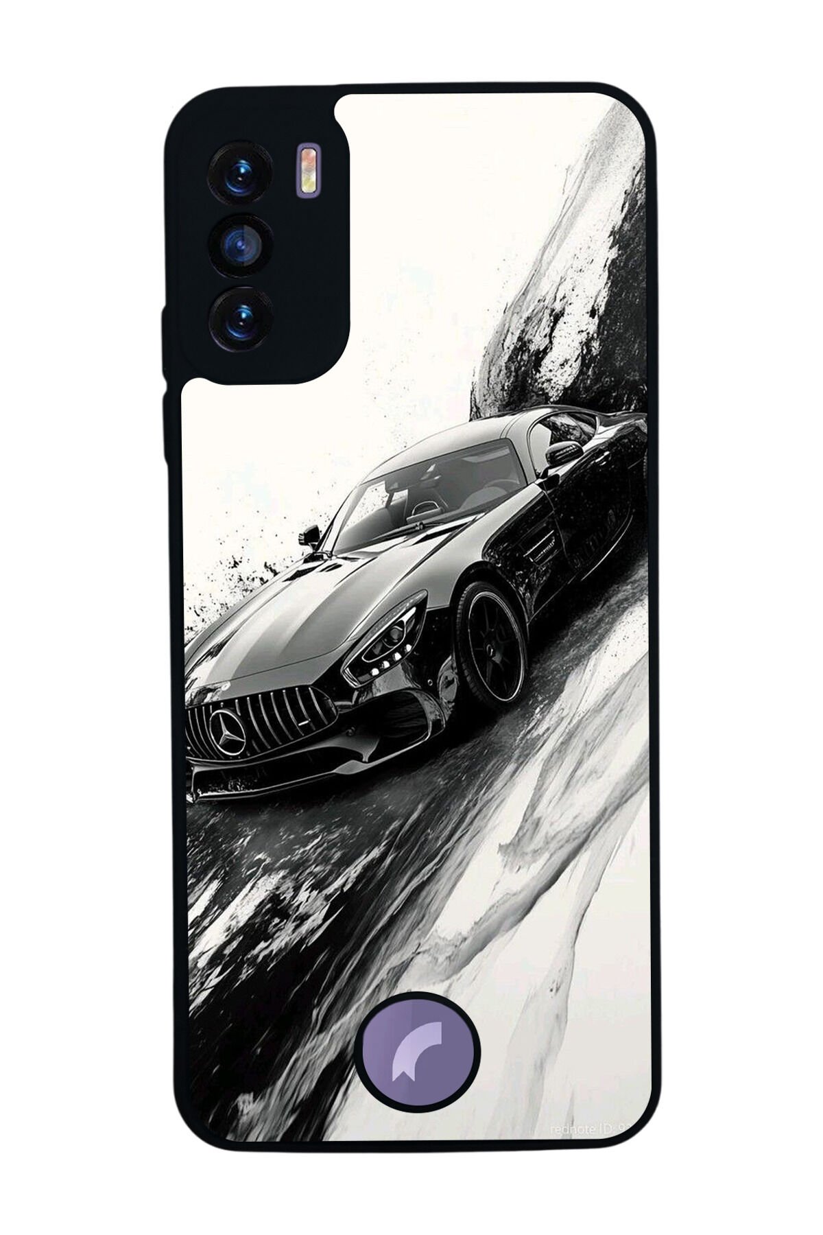 Reeder S19 Max Pro S Uyumlu Mercedes Tasarımlı Glossy Premium Kılıf