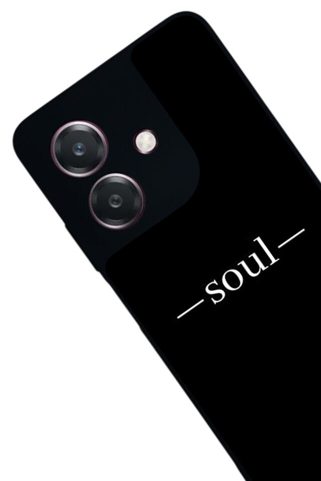 Oppo A3 5G Uyumlu SOUL Tasarımlı Glossy Premium Kılıf