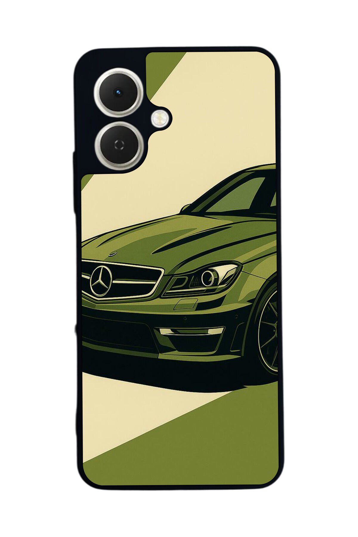 Tecno Spark GO 2 Uyumlu Mercedes Tasarımlı Glossy Premium Kılıf